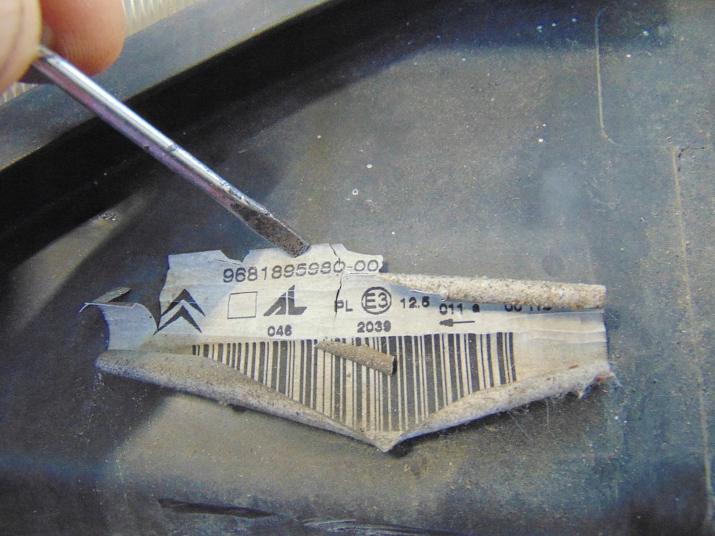 Frontscheinwerfer Citroën C3 Pluriel 9681895980 Ein Stück (Rechts oder Links)