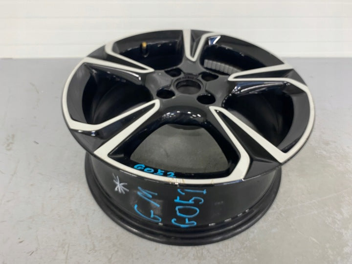 1x Alufelge 17 Zoll 7.0" 4x108 38ET Glanz Schwarz 39182183 Opel Corsa F FEL7865285357pr