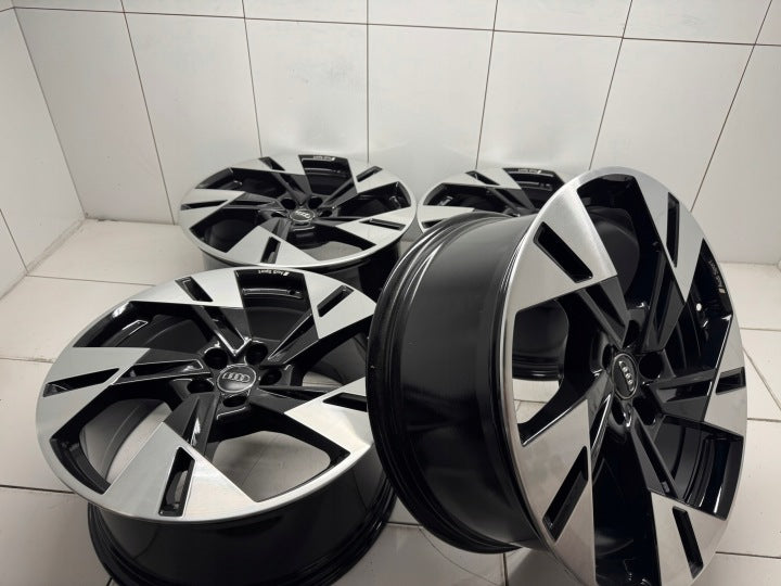 4x Alufelge 20 Zoll 9.0" 5x112 38ET Glanz Silber 4KE601025T Audi E-Tron FEL9974268124oc