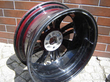 Laden Sie das Bild in den Galerie-Viewer, 1x Alufelge 17 Zoll 7.0&quot; 4x100 44ET Glanz Schwarz Opel Corsa Rim Wheel