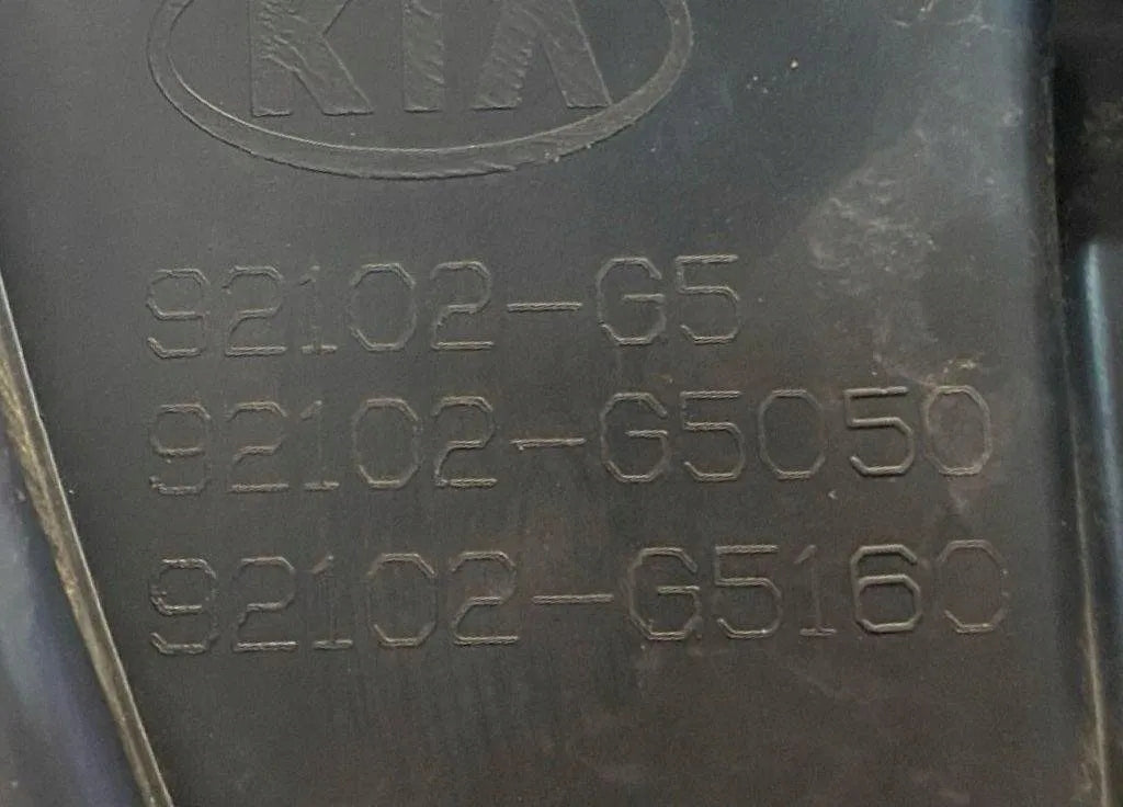 Frontscheinwerfer Kia Niro 92102G5 Rechts Scheinwerfer Headlight SCH4385364719ze