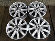 Load image into Gallery viewer, 4x Alufelge 17 Zoll 7.0" 5x112 54ET Glanz Silber 5K0601025F VW I Rim Wheel FEL6836662159io