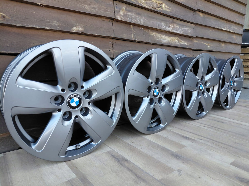4x Alufelge 16 Zoll 7.0" 5x112 47ET Glanz Grau 6897609 BMW F40 Rim Wheel FEL9930853286ko