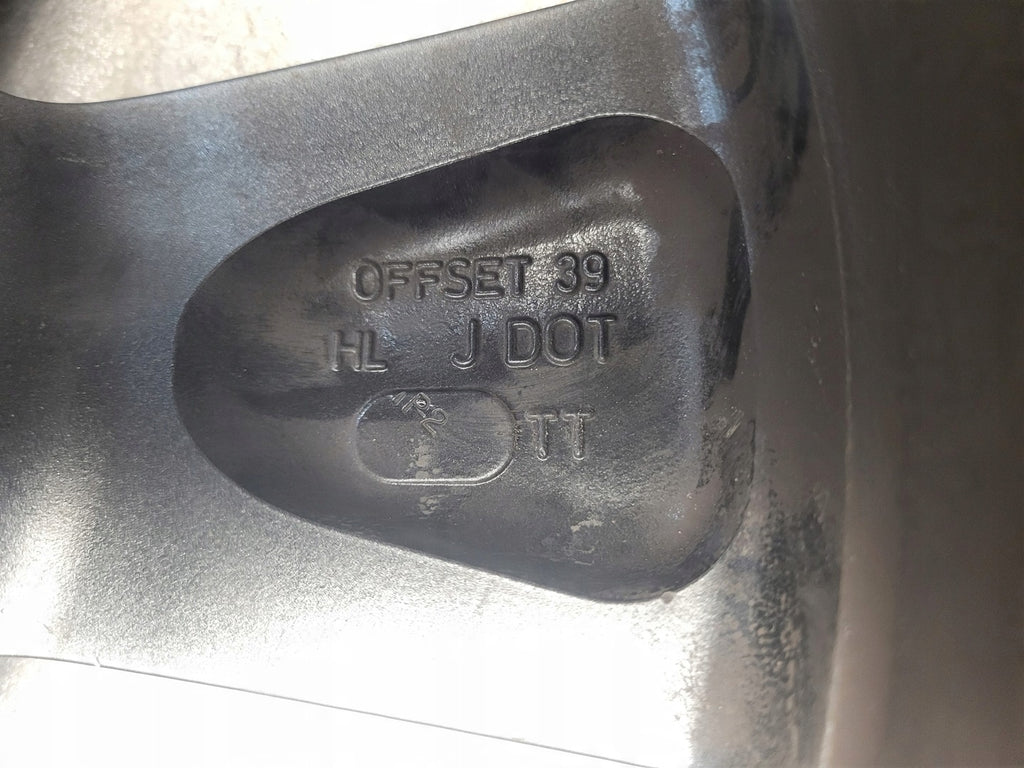 1x Alufelge 16 Zoll 6.0" 5x100 39ET Glanz Graphit MA-DAR81 Mg Avensis Rim Wheel