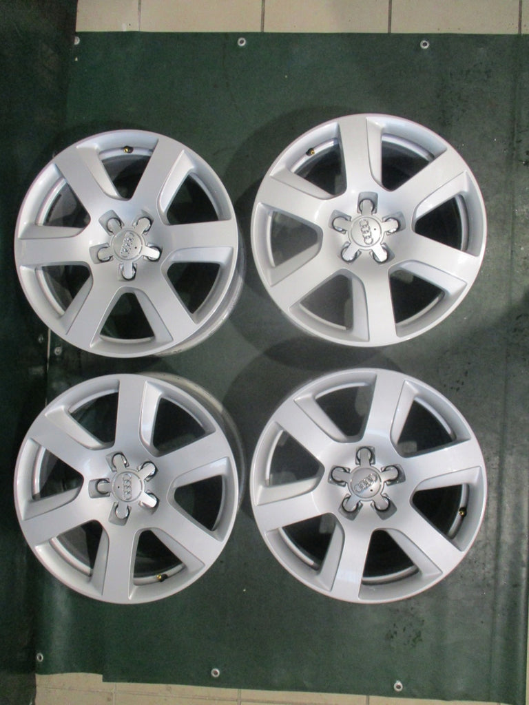 4x Alufelge 17 Zoll 8.0" 5x112 30ET Glanz Silber 4H0601025 Audi Rim Wheel FEL1738515161xp