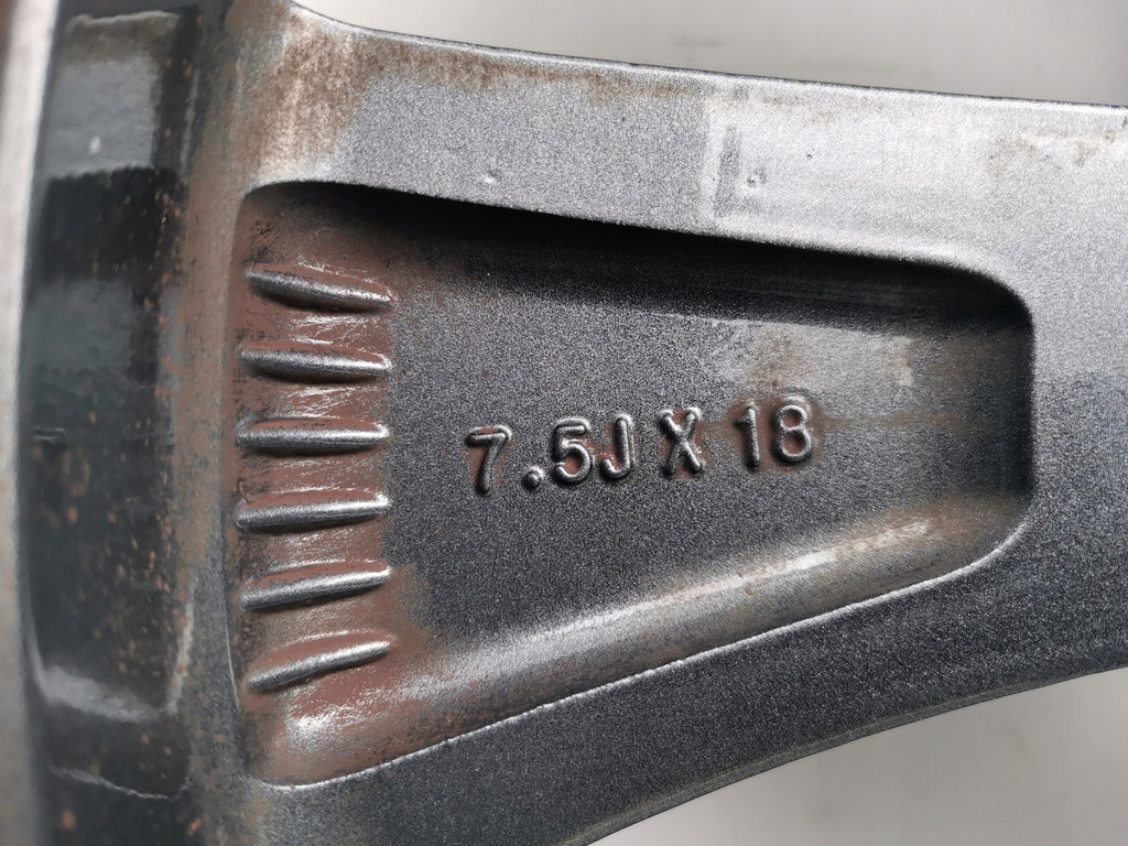 1x Alufelge 18 Zoll 7.5" 5x114.3 53ET 52910-A4850 Kia Optima Carens Rim Wheel