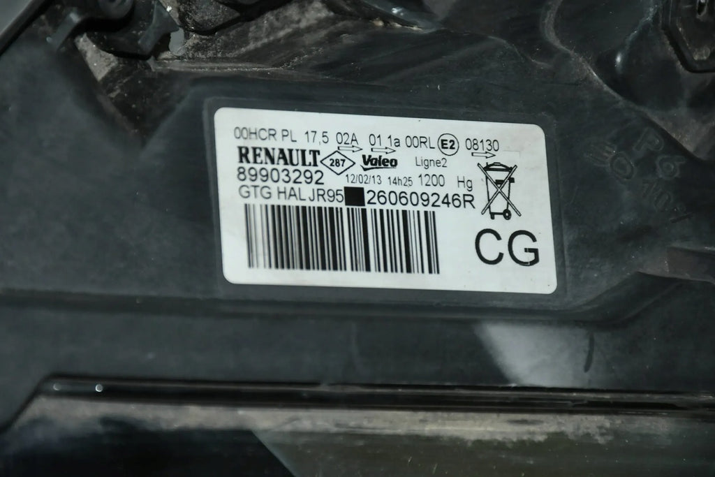 Frontscheinwerfer Renault Scenic 260609246R Links Scheinwerfer Headlight SCH5283231744fw