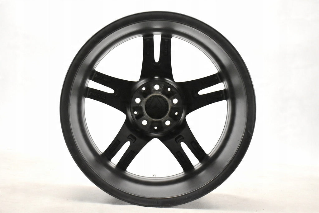 4x Alufelge 18 Zoll 8.0" 5x112 41ET Glanz Schwarz A2224011900 Mercedes-Benz W222