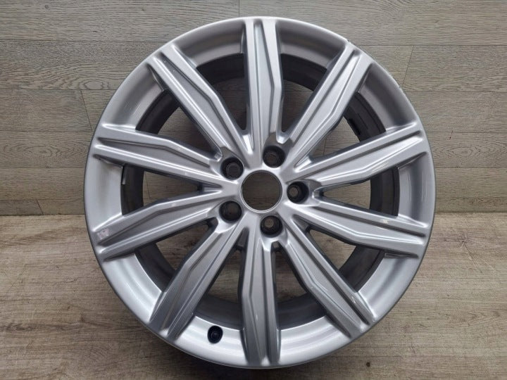 1x Alufelge 19 Zoll 5x112 Schwarz 4K0601025N Audi A6 Rim Wheel FEL3846901910ub