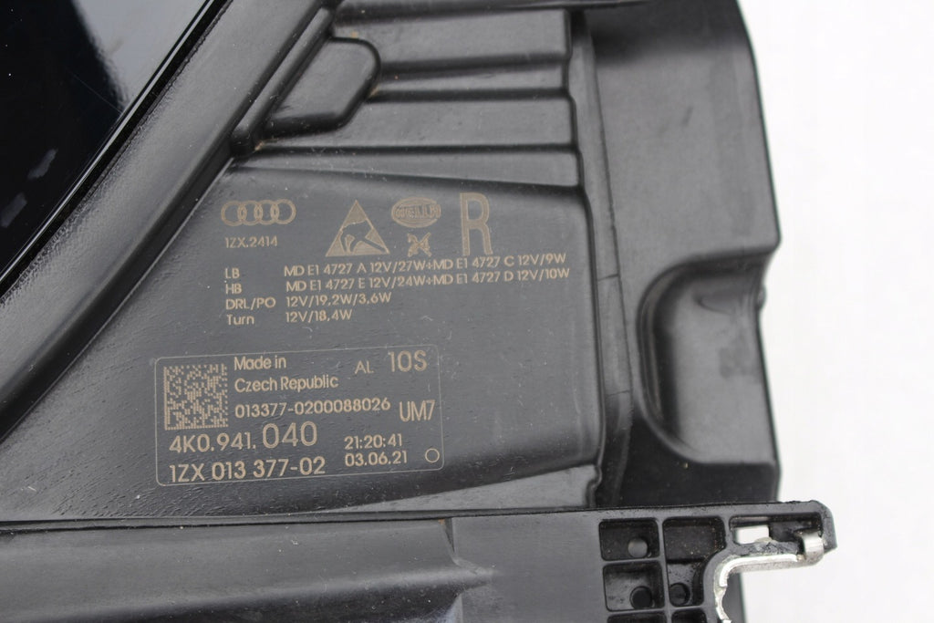 Frontscheinwerfer Audi A6 C8 4K0941040 LED Rechts Scheinwerfer Headlight