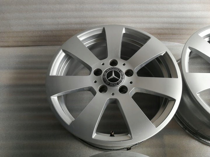 4x Alufelge 16 Zoll 7.0" 5x112 48ET A2044011102 Mercedes-Benz W204 Rim Wheel FEL9913507525et
