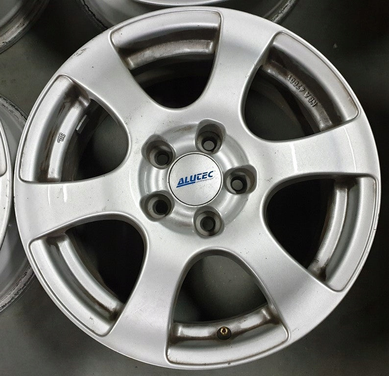 4x Alufelge 16 Zoll 6.5" Mercedes-Benz W245 W169 Rim Wheel