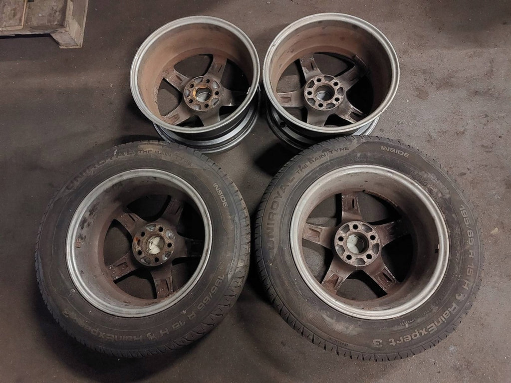 4x Alufelge 15 Zoll 6.5" 5x100 38ET KBA49212 Audi Rim Wheel FEL5280916875fi