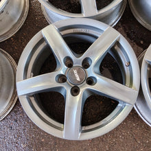 Laden Sie das Bild in den Galerie-Viewer, 4x Alufelge 17 Zoll 7.5" 5x112 48ET Glanz Grau KBA47777 Audi I Rim Wheel FEL1848737926bd