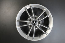 Laden Sie das Bild in den Galerie-Viewer, 4x Alufelge 16 Zoll 6.5&quot; 5x112 44ET Glanz Silber A1774010100 Mercedes-Benz W177