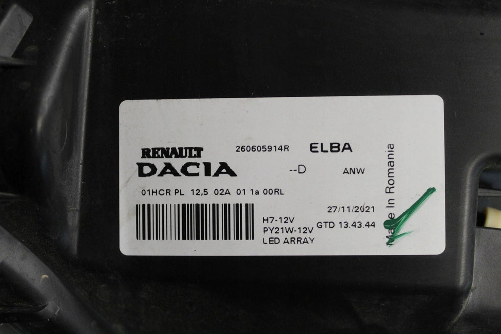 Frontscheinwerfer Dacia Sandero III 260605914R LED Links Scheinwerfer Headlight