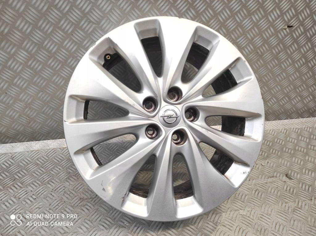 1x Alufelge 17 Zoll YP00044880 Opel Grandland X Rim Wheel FEL5026201629mh