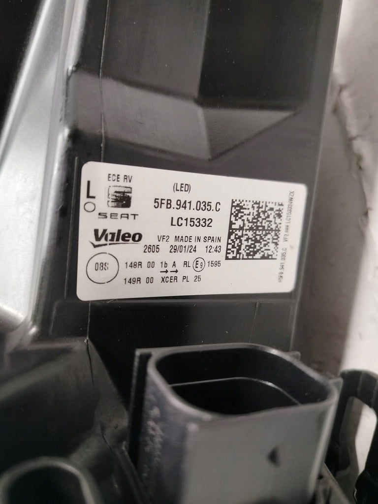 Frontscheinwerfer Seat Leon 5FB941035C Links Scheinwerfer Headlight