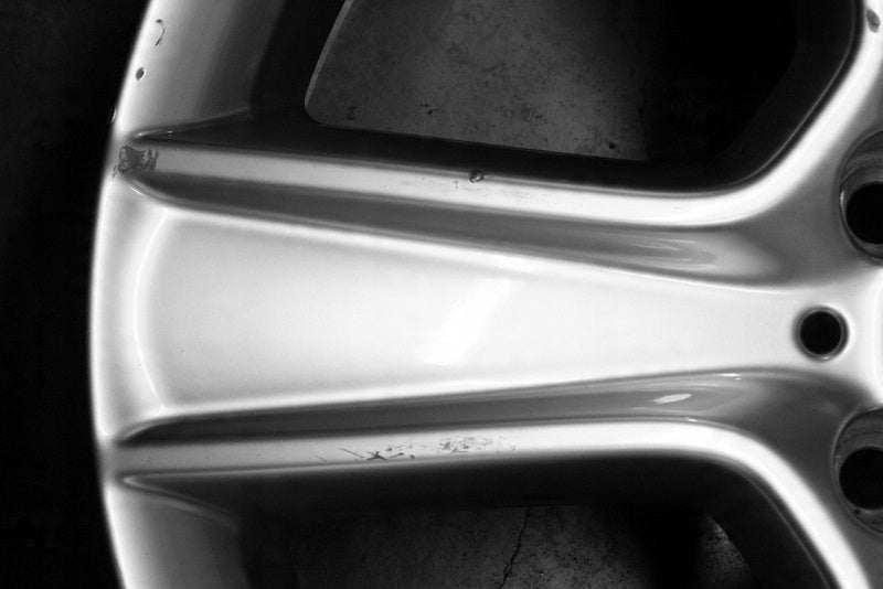 1x Alufelge 17 Zoll 7.5" 5x112 47ET Glanz Silber A2044012702 Mercedes-Benz