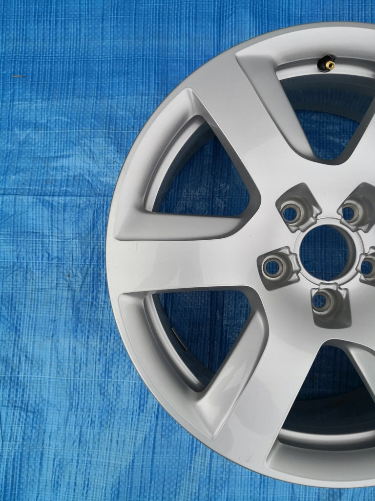1x Alufelge 17 Zoll 7.0" 5x112 25ET Silber 4G8601025H Audi C7 Rim Wheel FEL3683661429vm