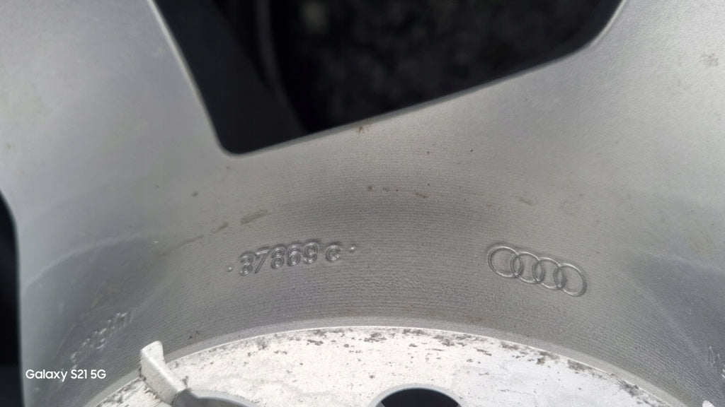 1x Alufelge 20 Zoll 9.0" 5x112 33ET Silber 4M0601025BJ Audi Rim Wheel FEL3690955754td