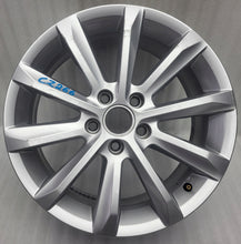 Load image into Gallery viewer, 1x Alufelge 17 Zoll 6.5" 5x112 41ET Glanz Silber 3G0601025C VW Passat Rim Wheel FEL8038130042rf