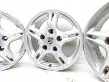 Load image into Gallery viewer, 1x Alufelge 16 Zoll 7.0&quot; 5x130 40ET Glanz Silber 99636211400 Porsche Boxster