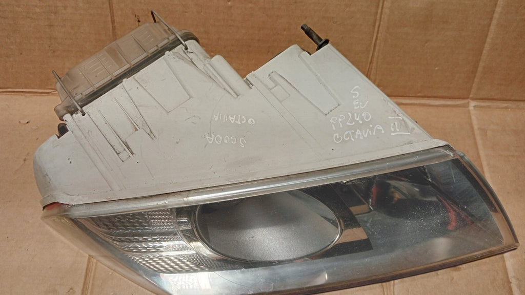 Frontscheinwerfer Skoda Octavia II Rechts Scheinwerfer Headlight SCH3468077295xs