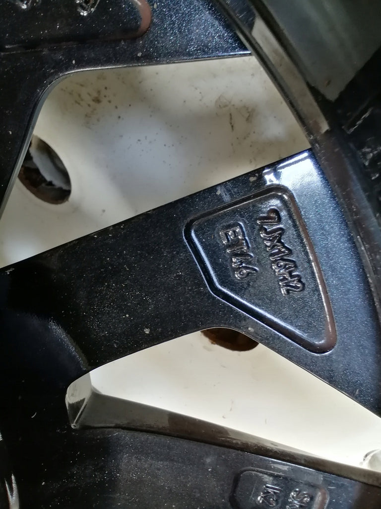 1x Alufelge 16 Zoll 7.0" 5x100 46ET Glanz Grau 6V0601025 Mg Fabia Iii Rim Wheel FEL5575004092mo