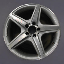 Laden Sie das Bild in den Galerie-Viewer, 1x Alufelge 18 Zoll 9.5&quot; 5x112 48ET Glanz Silber A2184011502 Mercedes-Benz Cls