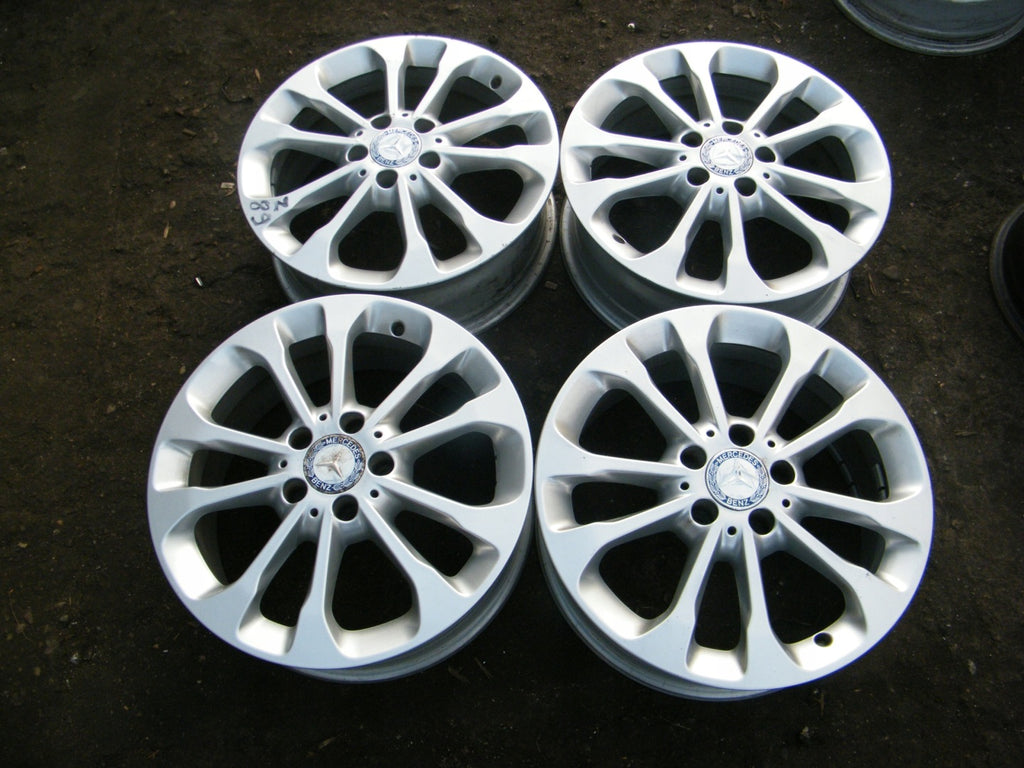 4x Alufelge 17 Zoll 6.5" 5x112 38ET Schwarz Mercedes-Benz Viano Rim Wheel FEL8247879226yj