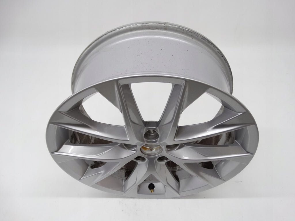 1x Alufelge 18 Zoll 7.5" 5x112 51ET Glanz Silber 5F0601025AA Seat Leon Rim Wheel FEL3853709350vy