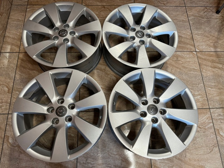 4x Alufelge 18 Zoll 7.5" 5x115 41ET Glanz Silber 13312747 Opel Antara Rim Wheel FEL2998387885fw