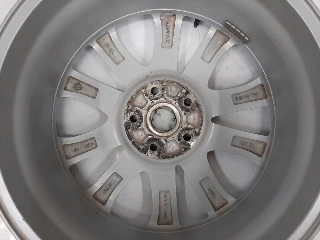 1x Alufelge 18 Zoll 7.0" 5x114.3 50ET Glanz Silber 9965227080 Mazda Cx5 Cx3 FEL2177882620el