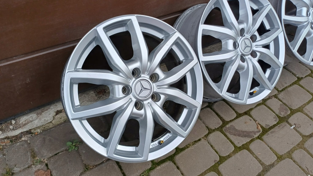 4x Alufelge 17 Zoll 7.5" 5x112 55ET KBA49355 Mercedes-Benz Vito W639 Rim Wheel FEL2217952365wm