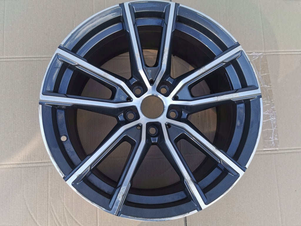 1x Alufelge 18 Zoll 8.5" 5x112 40ET Glanz Graphit 6897082 BMW 3 G21 G20 Mg FEL3580781693xo