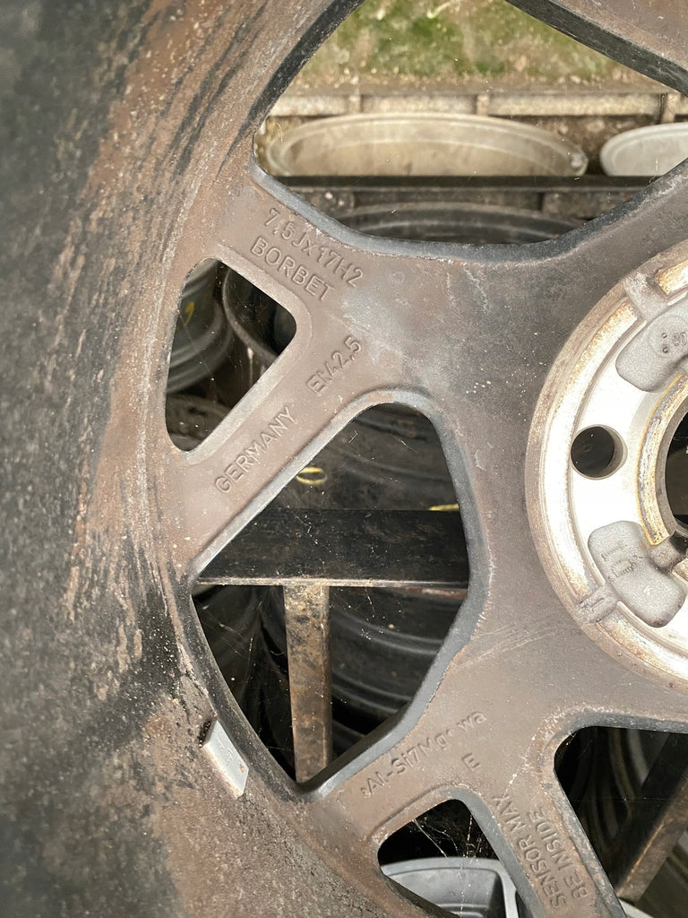 1x Alufelge 17 Zoll 7.5" 4x108 42 5ET Ford Rim Wheel