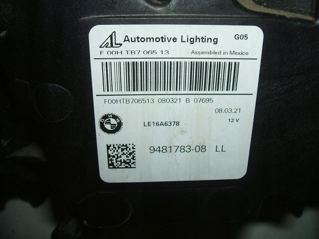Frontscheinwerfer BMW X5 G05 G06 9481783-08 LED Links Scheinwerfer Headlight SCH7804762255kv