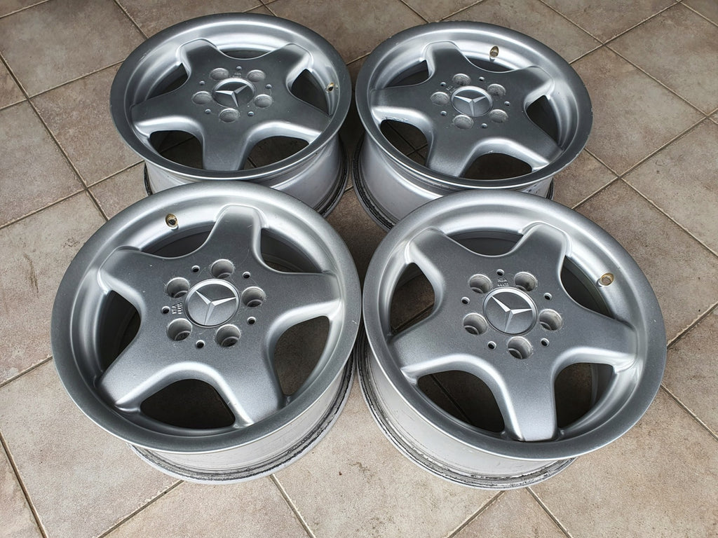4x Alufelge 15 Zoll 7.0" 5x112 35ET Z5970535R Mercedes-Benz W203 W210 Rim Wheel FEL2967591009zb