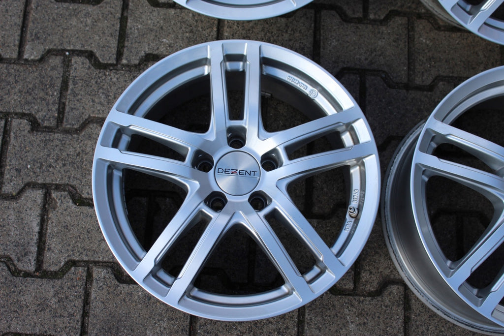 4x Alufelge 17 Zoll 7.0" 5x112 44 5ET Glanz Silber KBA-51743-KBA Audi I FEL2270256738uv