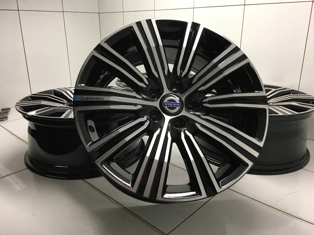 4x Alufelge 18 Zoll 8.0" 5x108 42ET Glanz Schwarz 31471312 Volvo V60 I S60 FEL1865103126zz