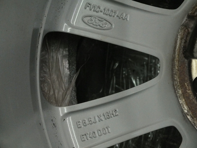 1x Alufelge 16 Zoll 6.5" 4x108 40ET Glanz Silber FV1C-1007-AA Ford Fiesta