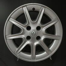 Laden Sie das Bild in den Galerie-Viewer, 1x Alufelge 15 Zoll 6.0&quot; 4x100 36ET Glanz Silber Renault Rim Wheel