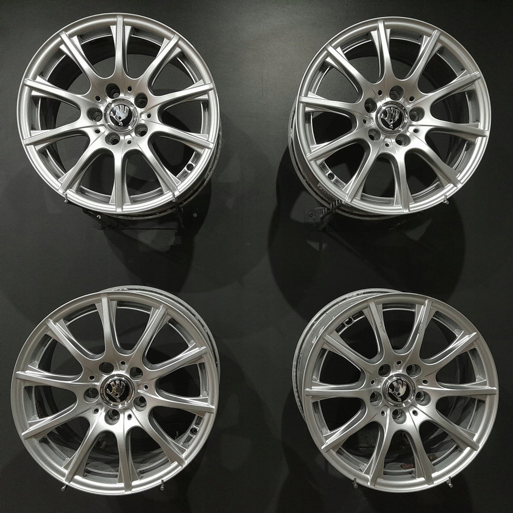 4x Alufelge 16 Zoll 6.5" 5x112 38ET A2054012400 Mercedes-Benz Octavia I FEL2763848621qu