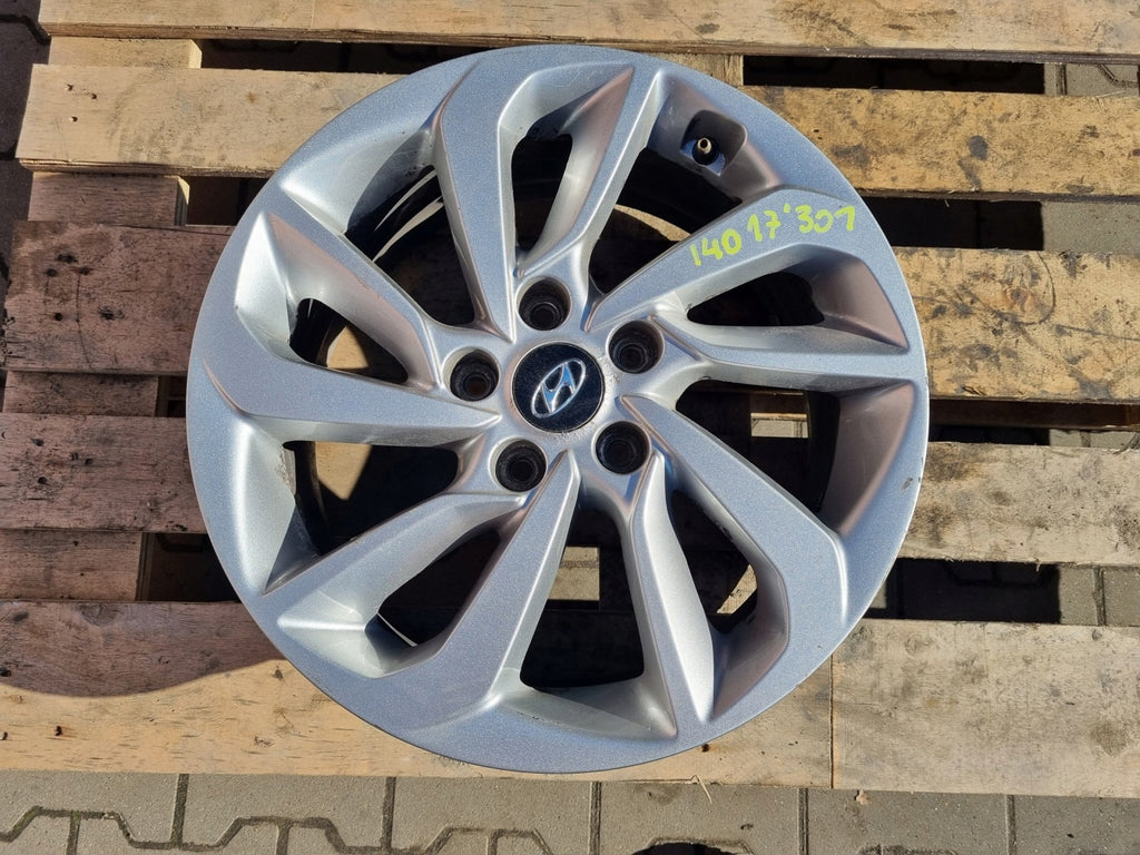 1x Alufelge 17 Zoll 7.0" 5x114.3 51ET 52910-D7260 Hyundai Tucson Rim Wheel FEL7834929980xu