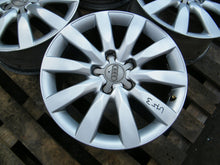 Laden Sie das Bild in den Galerie-Viewer, 4x Alufelge 17 Zoll 8.0" 5x112 47ET Glanz Silber 8T0601025B Audi A4 B8 Rim Wheel FEL1471160156uv