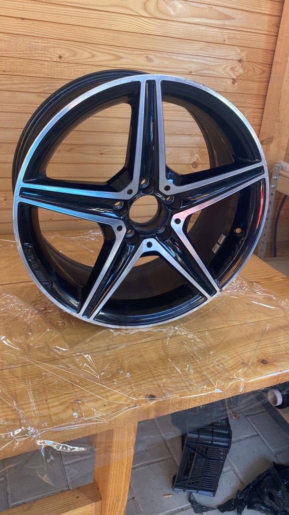 2x Alufelge 18 Zoll 8.5" 5x112 49ET A2054011200 Mercedes-Benz W205 Rim Wheel FEL5243913005qr
