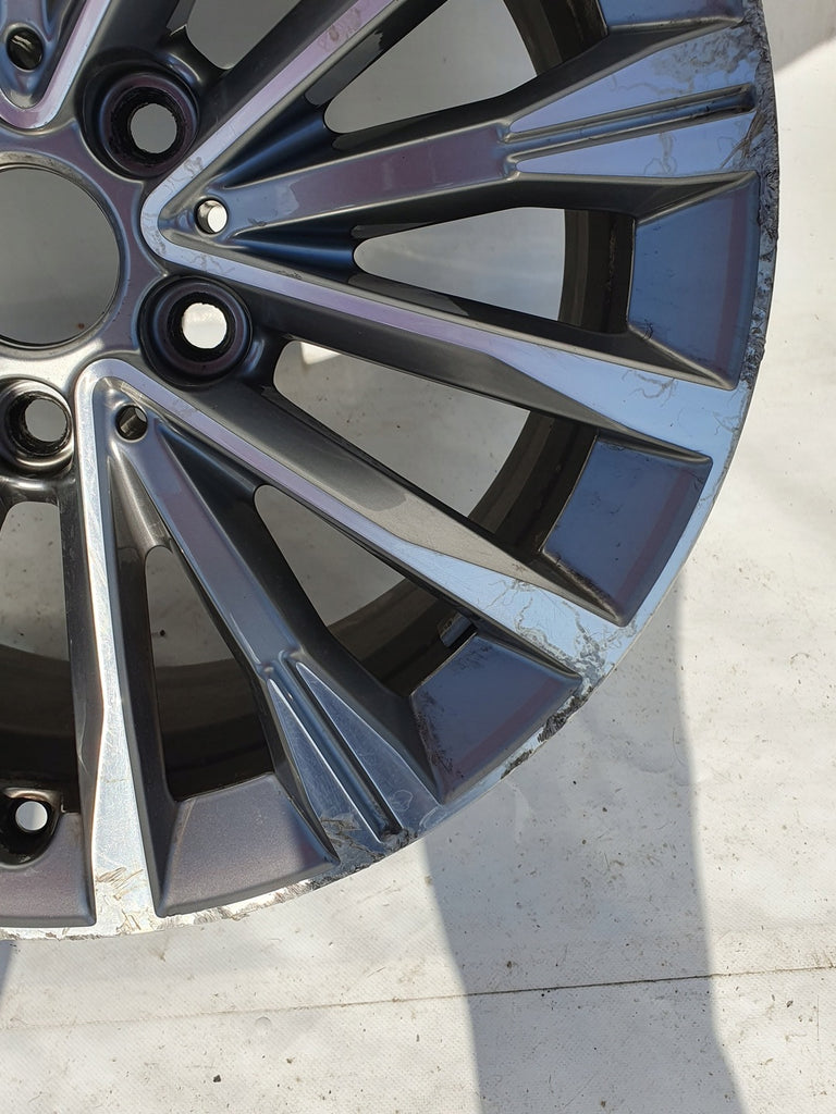 1x Alufelge 17 Zoll 7.5" 5x120 54ET Glanz 6856085 BMW 1 F40 Rim Wheel