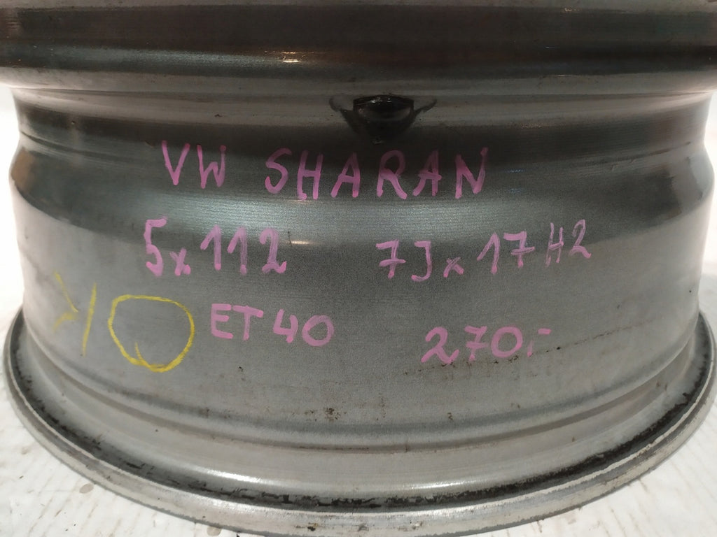 1x Alufelge 17 Zoll 7.0" 5x112 KBA47541 VW Sharan Rim Wheel FEL6688754110dn