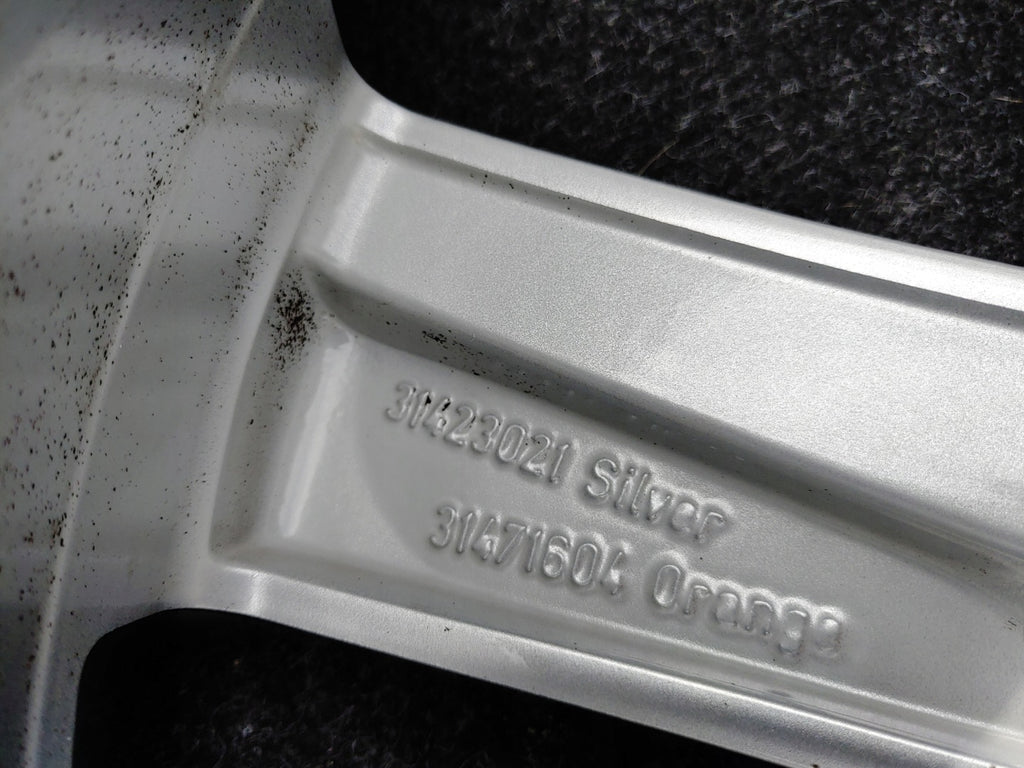 1x Alufelge 19 Zoll 8.0" 5x108 42 5ET Glanz Silber 31423021 Volvo Xc90 Ii FEL5684345520fr